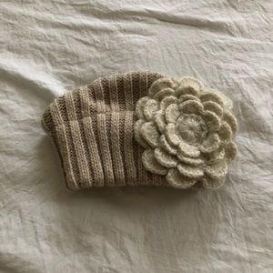 Anthropologie Knit Floral Headband